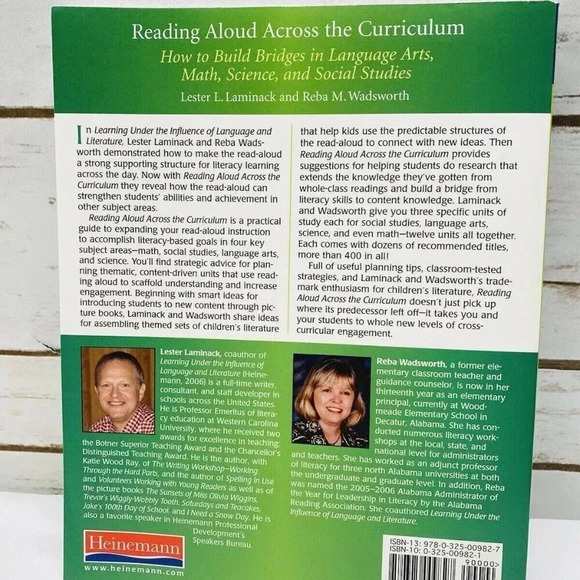 Reading Aloud Across the Curriculum : How to Build Bridges in Language Arts - Picture 2 of 2